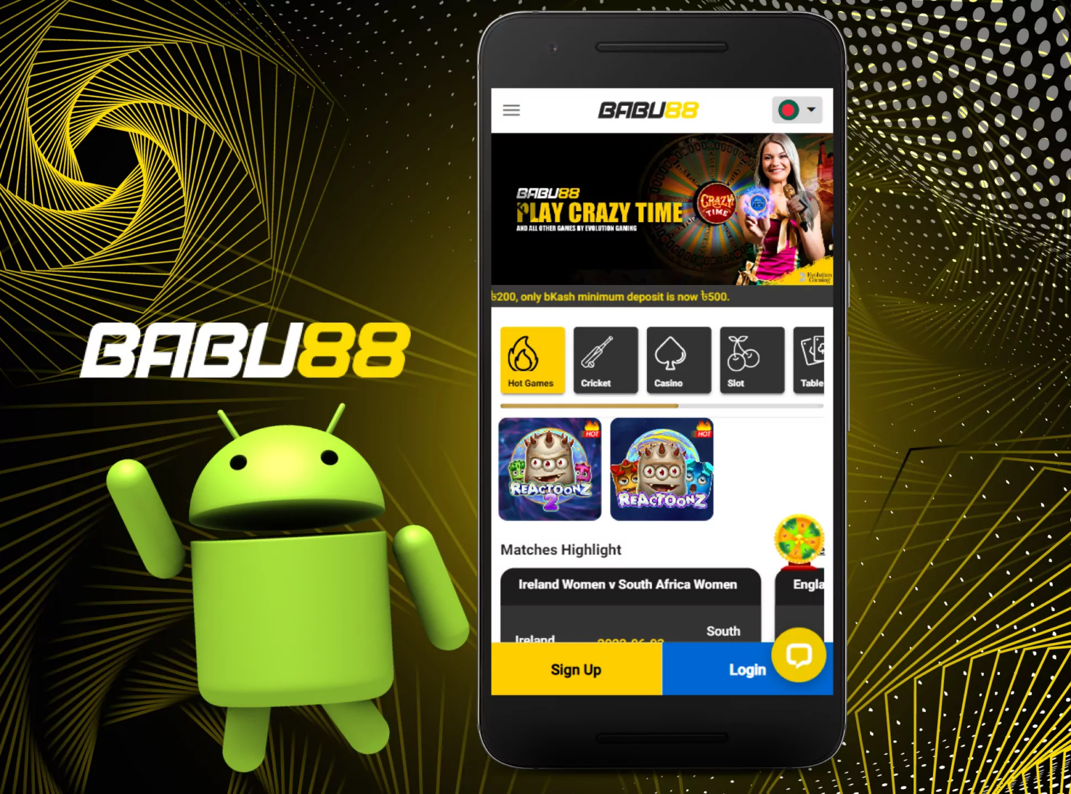 Download And Install Babu88 Application For Android (APK) and iOS Most current Version