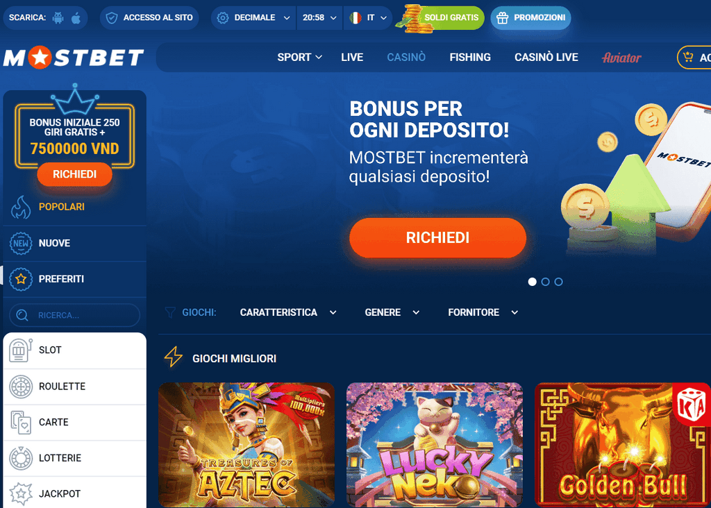 Зеркало Mostbet обновляется ежедневно